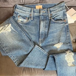 MOTHER Denim Size 23 Medium Wash